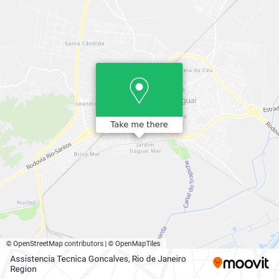 Assistencia Tecnica Goncalves map