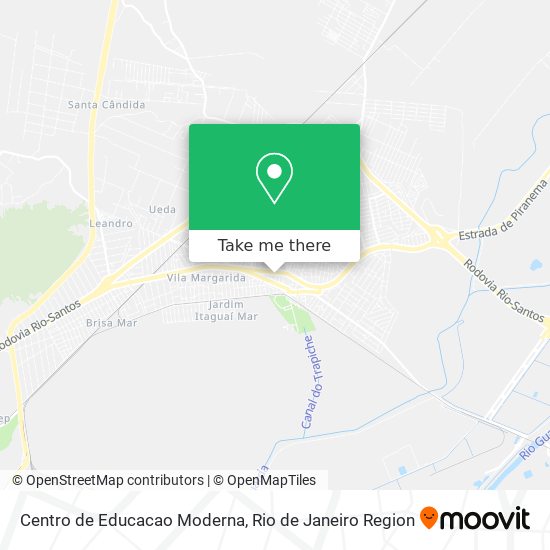 Centro de Educacao Moderna map