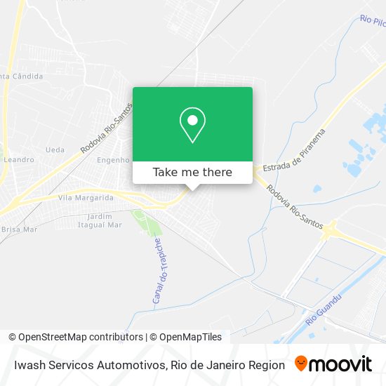 Iwash Servicos Automotivos map