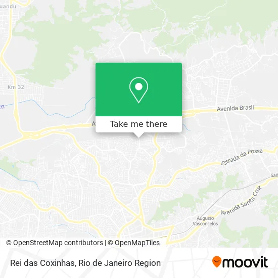 Rei das Coxinhas map
