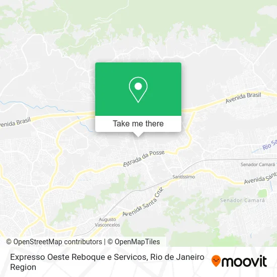 Expresso Oeste Reboque e Servicos map
