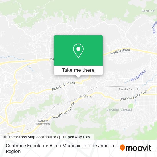 Cantabile Escola de Artes Musicais map