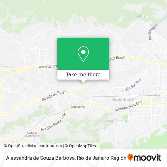 Alessandra de Souza Barbosa map