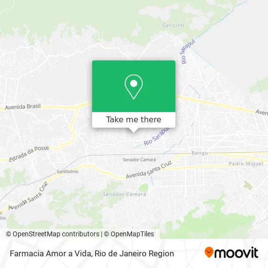 Farmacia Amor a Vida map