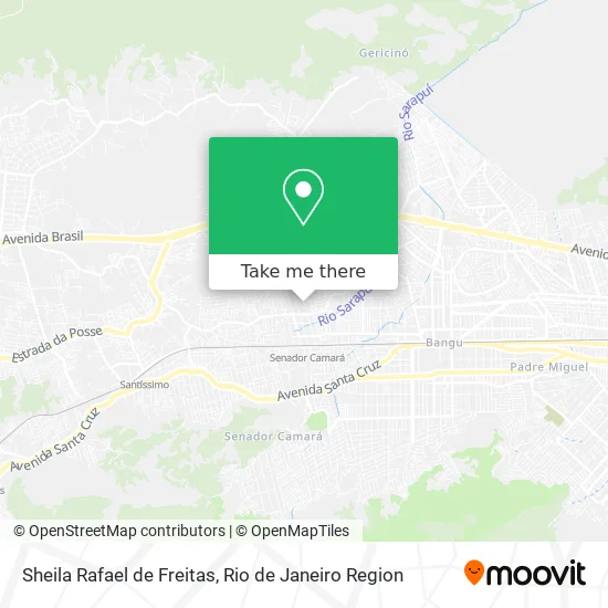 Sheila Rafael de Freitas map