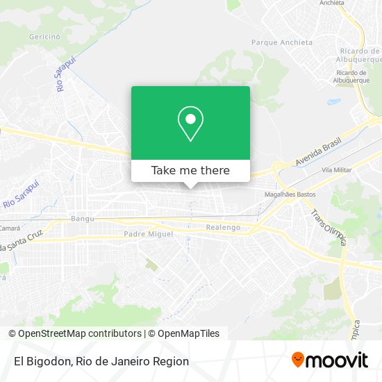 El Bigodon map