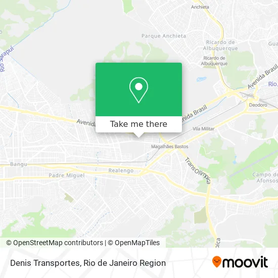 Denis Transportes map