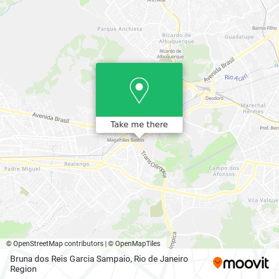 Mapa Bruna dos Reis Garcia Sampaio