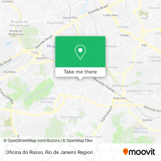 Oficina do Russo map