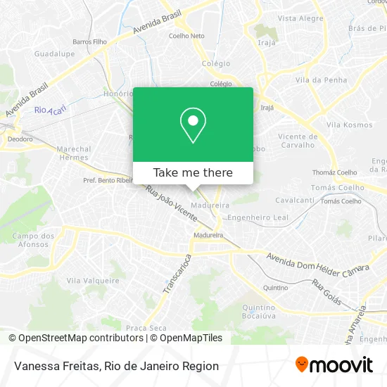 Vanessa Freitas map