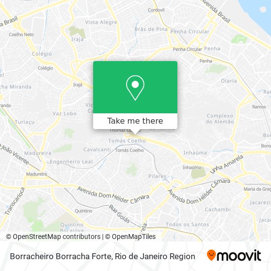 Borracheiro Borracha Forte map