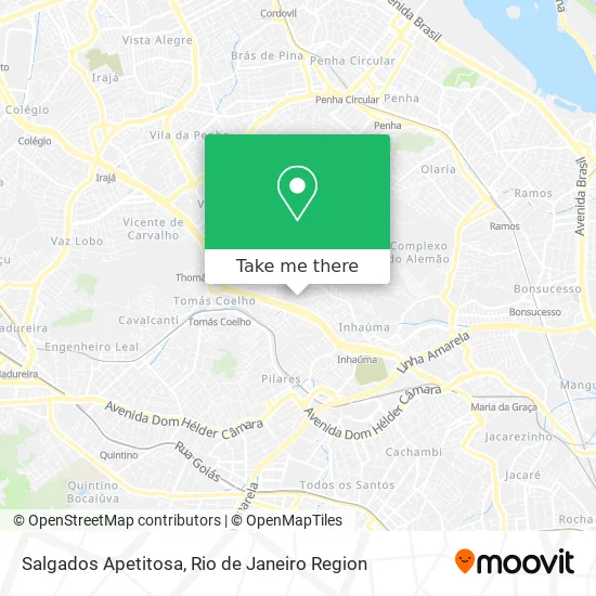 Salgados Apetitosa map