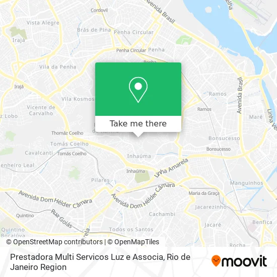 Prestadora Multi Servicos Luz e Associa map