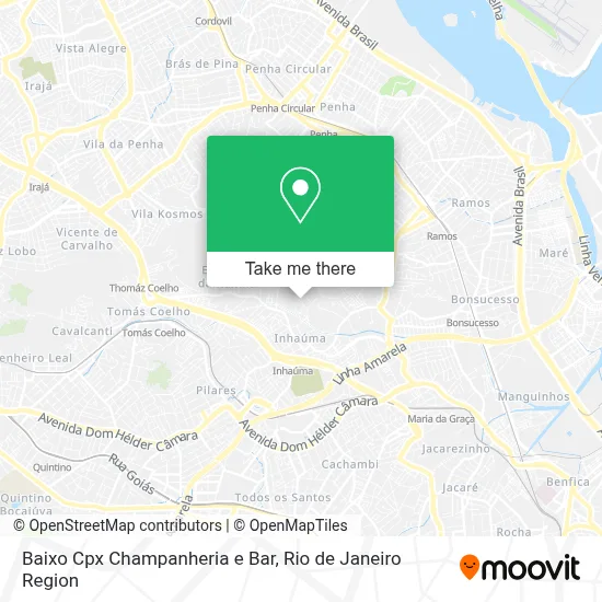 Baixo Cpx Champanheria e Bar map