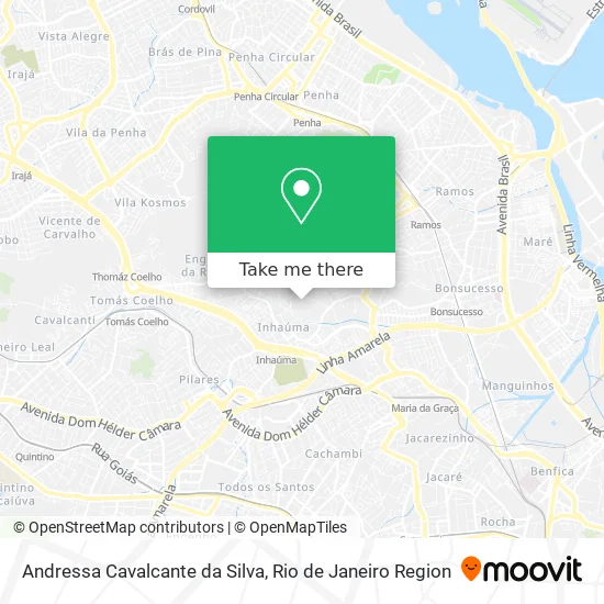 Andressa Cavalcante da Silva map