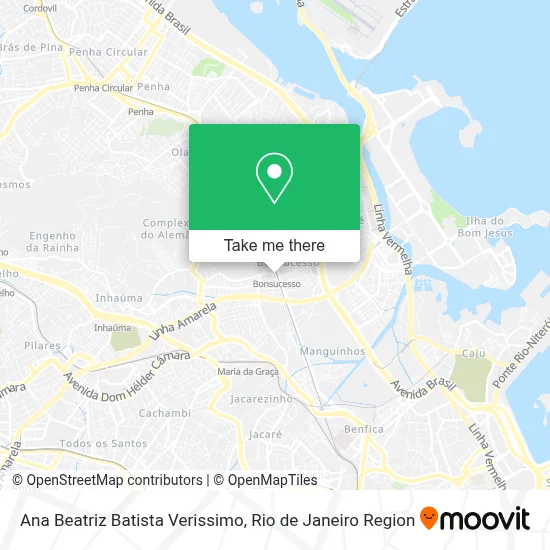 Ana Beatriz Batista Verissimo map