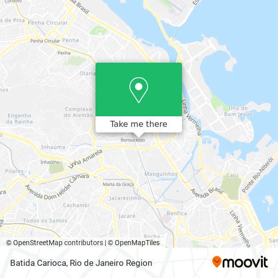 Mapa Batida Carioca