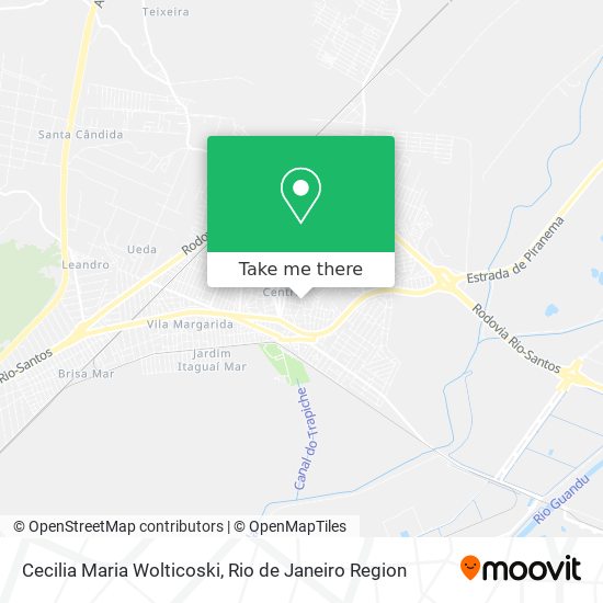 Cecilia Maria Wolticoski map