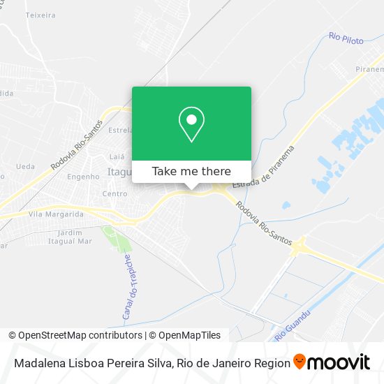 Madalena Lisboa Pereira Silva map