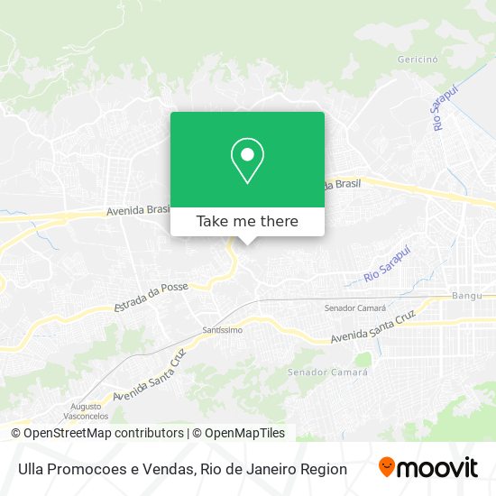 Ulla Promocoes e Vendas map
