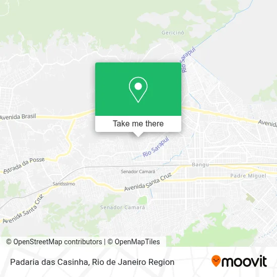 Padaria das Casinha map