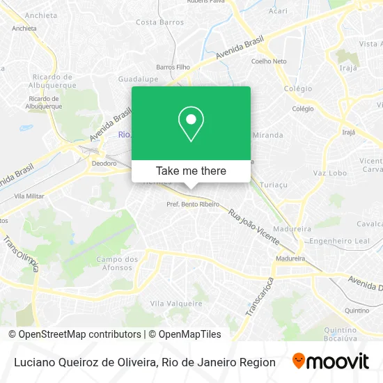 Luciano Queiroz de Oliveira map