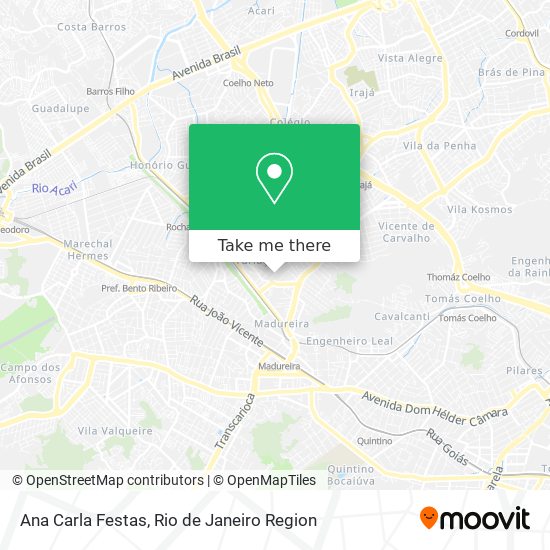 Ana Carla Festas map