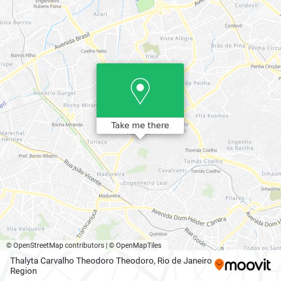Thalyta Carvalho Theodoro Theodoro map