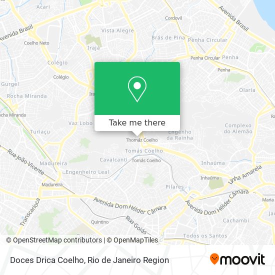Doces Drica Coelho map