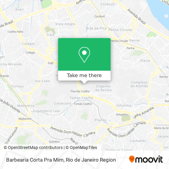 Barbearia Corta Pra Mim map
