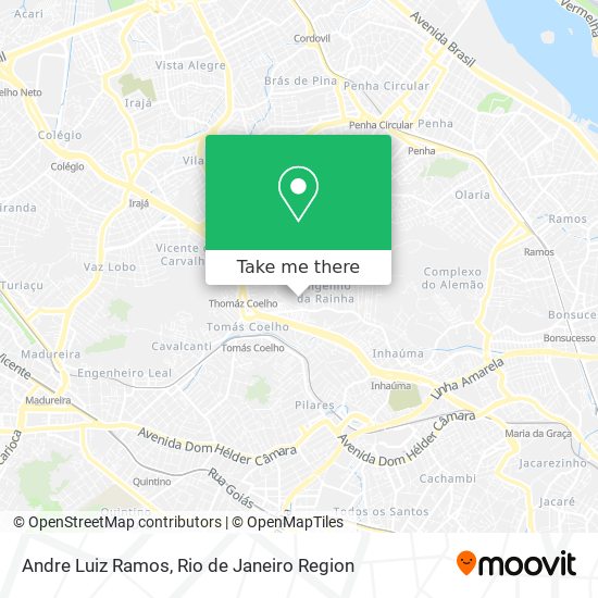 Andre Luiz Ramos map