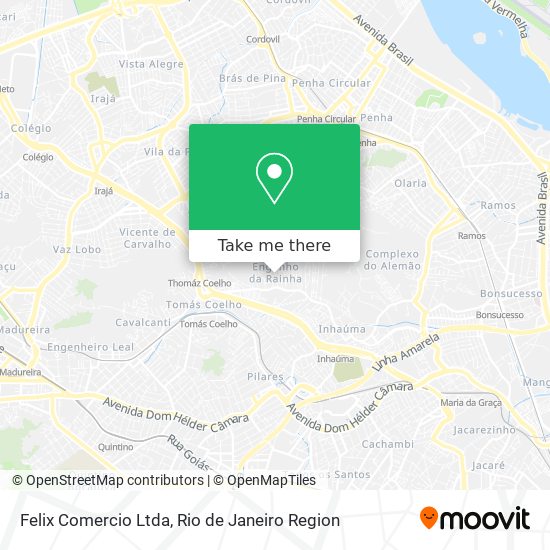 Felix Comercio Ltda map