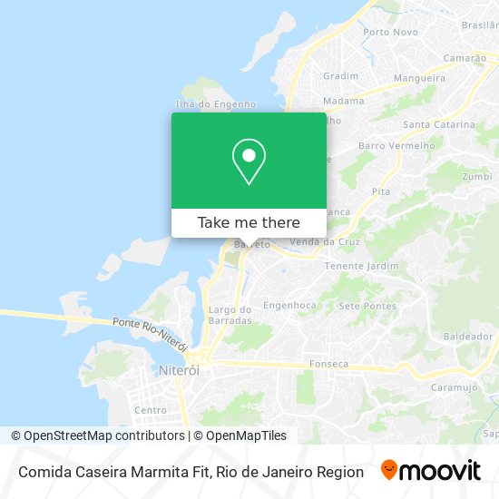 Comida Caseira Marmita Fit map