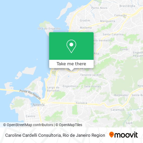 Caroline Cardelli Consultoria map