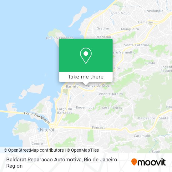 Mapa Baldarat Reparacao Automotiva