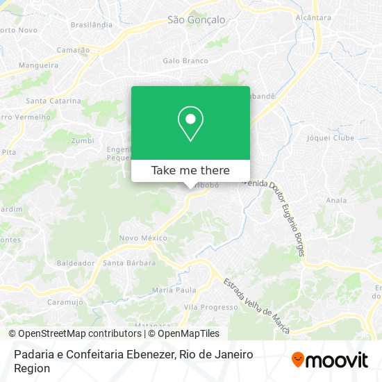 Padaria e Confeitaria Ebenezer map