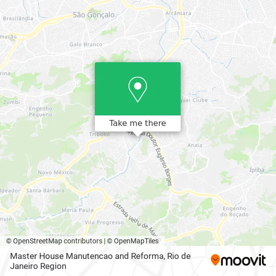 Master House Manutencao and Reforma map