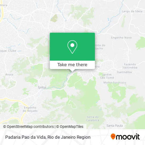 Padaria Pao da Vida map