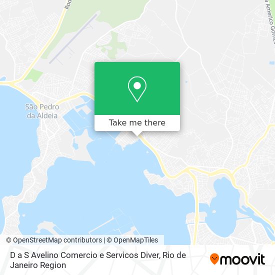 D a S Avelino Comercio e Servicos Diver map