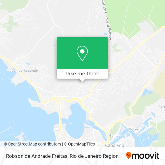 Robson de Andrade Freitas map
