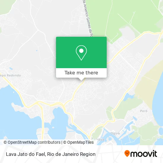 Lava Jato do Fael map