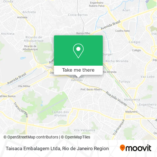 Taisaca Embalagem Ltda map