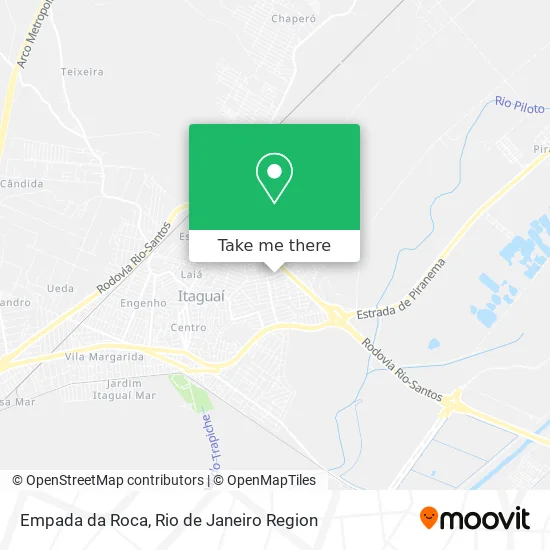 Empada da Roca map