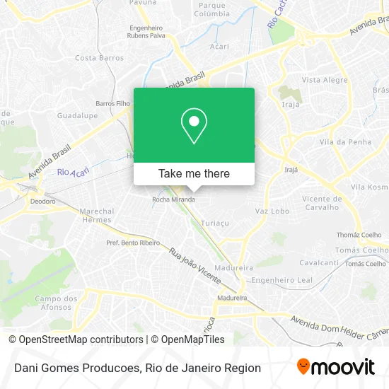 Dani Gomes Producoes map