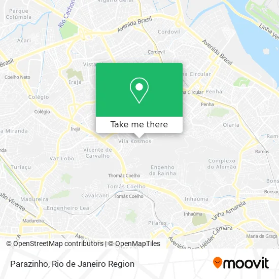 Parazinho map