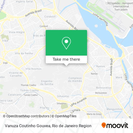 Vanuza Coutinho Gouvea map