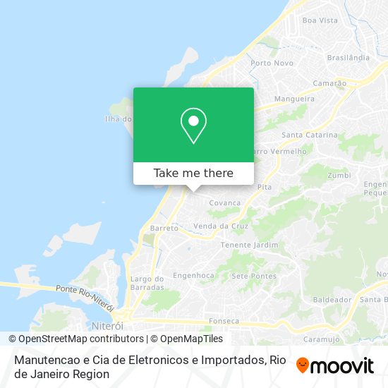 Manutencao e Cia de Eletronicos e Importados map