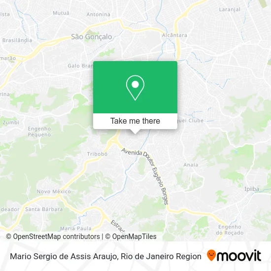 Mario Sergio de Assis Araujo map