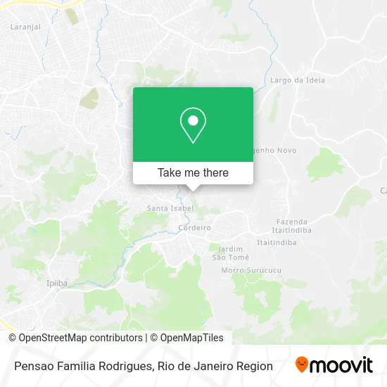 Pensao Familia Rodrigues map