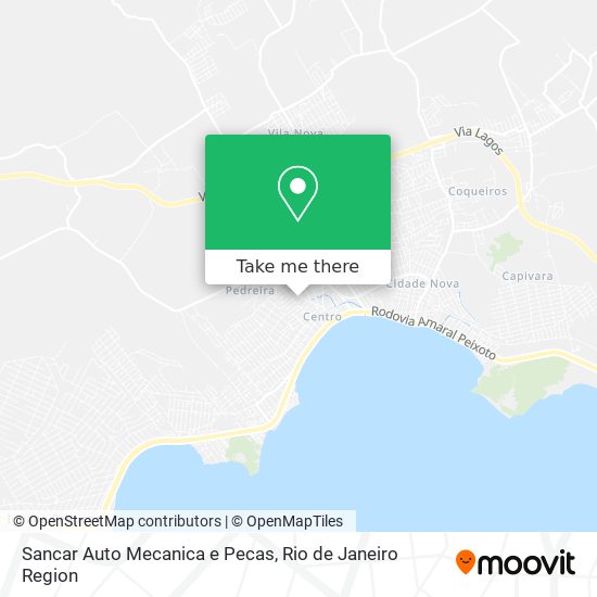 Sancar Auto Mecanica e Pecas map